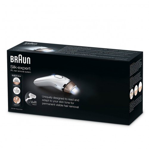ماشین اصلاح نوری براون مدلIPL 5 BD5001 سری ونوس (از رده خارج) قیمت ماشین اصلاح نوری براون مدلIPL 5 BD5001 سری ونوس (از رده خارج)