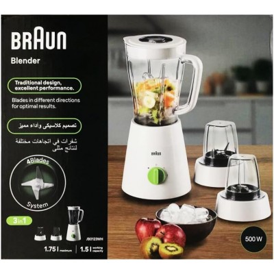 مخلوط کن براون مدل JB 0123 WH