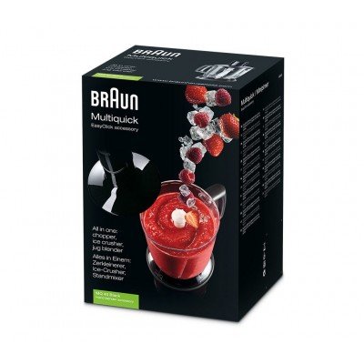 ظرف کامل خردکن 1250 میلی لیتری گوشتکوب برقی براون (مشکی) ظرف کامل خردکن 1250 میلی لیتری گوشتکوب برقی براون (مشکی)