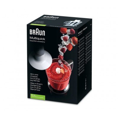 ظرف کامل خردکن 1250 میلی لیتری گوشتکوب برقی براون (سفید) ظرف کامل خردکن 1250 میلی لیتری گوشتکوب برقی براون (سفید)