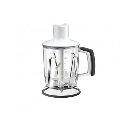 ظرف کامل خردکن 1250 میلی لیتری گوشتکوب برقی براون (سفید) ظرف کامل خردکن 1250 میلی لیتری گوشتکوب برقی براون (سفید)