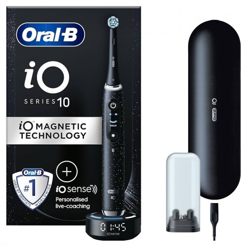 مسواک برقی اورال بی مدل iO 10 مشکی مسواک برقی اورال بی مدل iO 10 مشکی