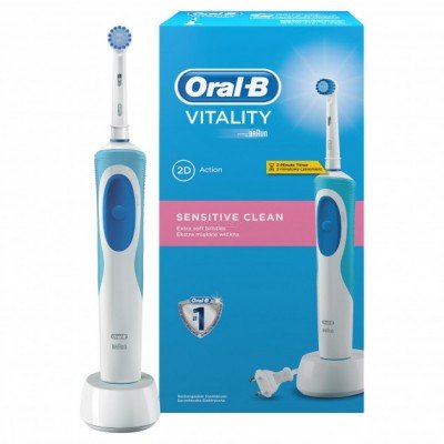 مسواک برقی  اورال بی مدل ویتالیتی Sensitive clean  مسواک برقی  اورال بی مدل ویتالیتی Sensitive clean