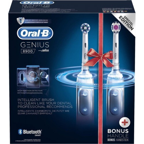 مسواک برقی اورال بی مدل جنیوس Genius 8900 دو قلو مسواک برقی اورال بی مدل جنیوس Genius 8900 دو قلو