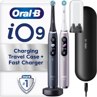 مسواک برقی اورال بی مدل iO 9 دو قلو