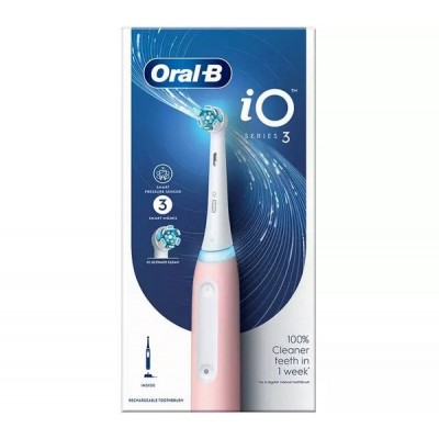 مسواک برقی اورال بی مدل iO 3 صورتی مسواک برقی اورال بی مدل iO 3 صورتی