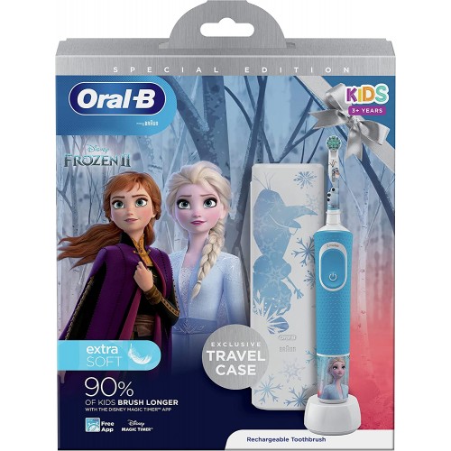 مسواک برقی کودک Oral-B مدل Frozen 2 با کیس نگهدارنده