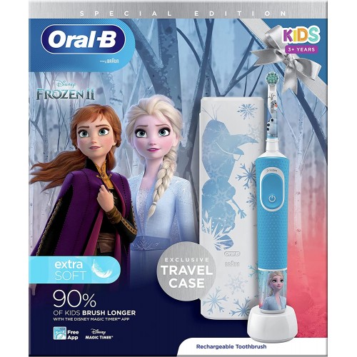 مسواک برقی کودک Oral-B مدل Frozen 2 با کیس نگهدارنده