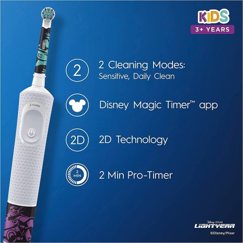 مسواک برقی کودک Oral-B مدل Lightyear 2