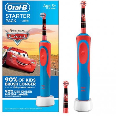 مسواک برقی کودک مدل Cars starter pack