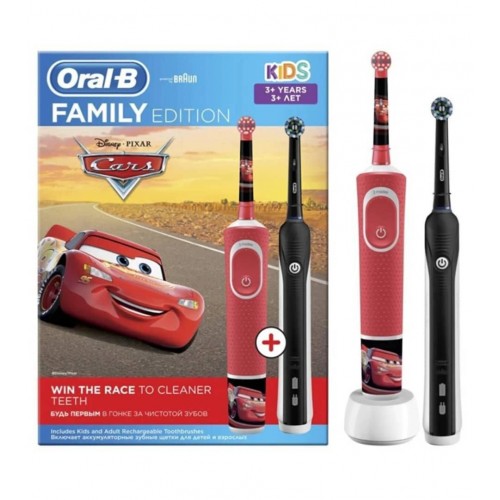 مسواک برقی کودک Oral-B مدل family edition cars مسواک برقی کودک Oral-B مدل family edition cars