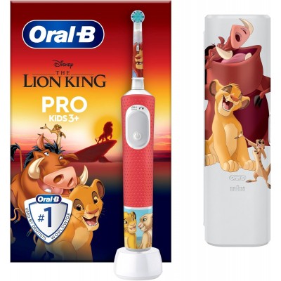 مسواک برقی کودک Oral-B مدل lion king pro kids  مسواک برقی کودک Oral-B مدل lion king pro kids