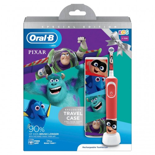 مسواک برقی کودک Oral-B مدل Pixar با کیف مسافرتی مسواک برقی کودک Oral-B مدل Pixar با کیف مسافرتی