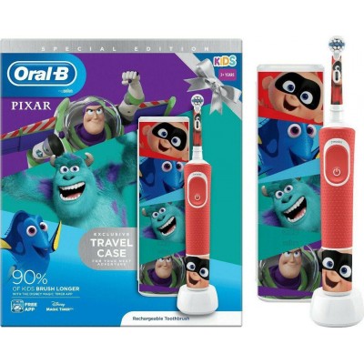 مسواک برقی کودک Oral-B مدل Pixar با کیف مسافرتی مسواک برقی کودک Oral-B مدل Pixar با کیف مسافرتی
