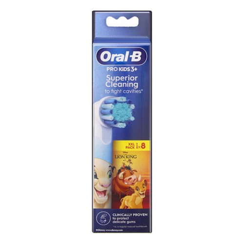 سر یدک مسواک برقی کودک اورال بی مدل superior cleaning (8 عددی) سر یدک مسواک برقی کودک اورال بی مدل superior cleaning (8 عددی)