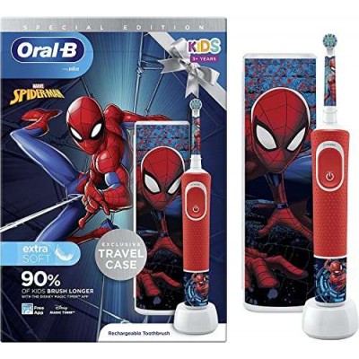مسواک برقی کودک Oral-B مدل Spiderman با کیف مسافرتی مسواک برقی کودک Oral-B مدل Spiderman با کیف مسافرتی