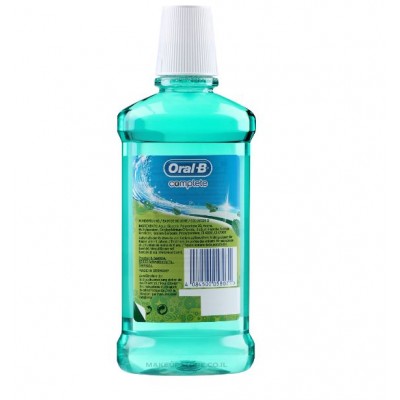 دهانشویه اورال بی مدل complete در حجم 500ml