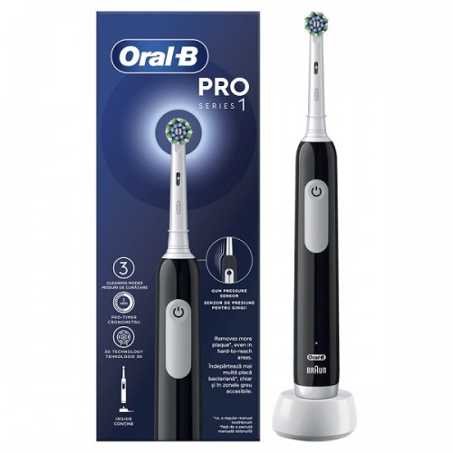 مسواک برقی اورال بی مدل pro series 1 مشکی 