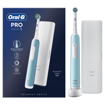 مسواک برقی اورال بی مدل pro series 1 آبی(همراه با کیف نگهدارنده) مسواک برقی اورال بی مدل pro series 1 آبی(همراه با کیف نگهدارنده)