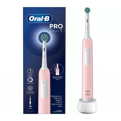 مسواک برقی اورال بی مدل pro series 1 صورتی