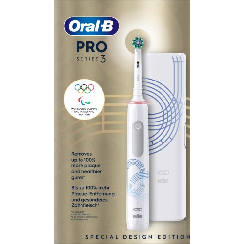 مسواک برقی اورال بی مدل pro series 3 (نسخه ویژه المپیک) مسواک برقی اورال بی مدل pro series 3 (نسخه ویژه المپیک)