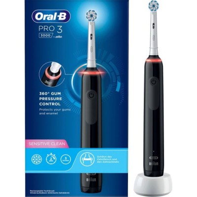 مسواک برقی اورال بی مدل Pro 3 3000 مشکی