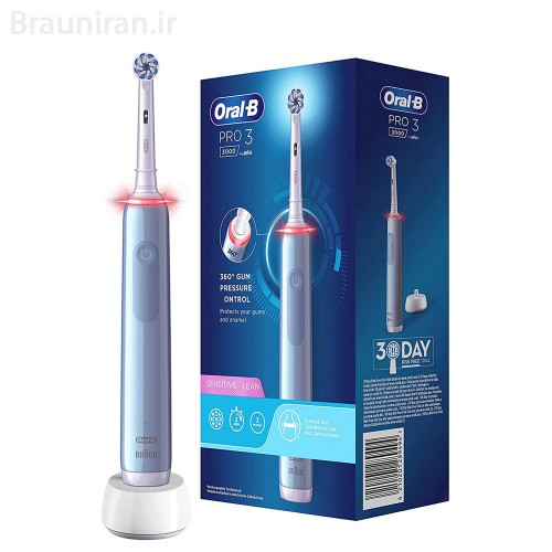 مسواک برقی اورال بی مدل pro3 3000 مسواک برقی اورال بی مدل pro3 3000