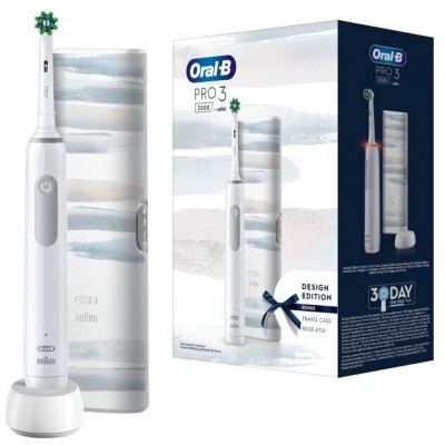 مسواک برقی اورال بی مدل Pro 3 3500 Design Edition سفید
