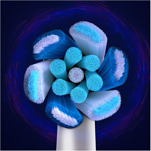 سر یدک مسواک برقی اورال بی مدل iO Ultimate clean سفید (بسته 4 عددی)