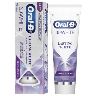 خمیر دندان اورال بی مدل Lasting White Enamel Strong خمیر دندان اورال بی مدل Lasting White Enamel Strong