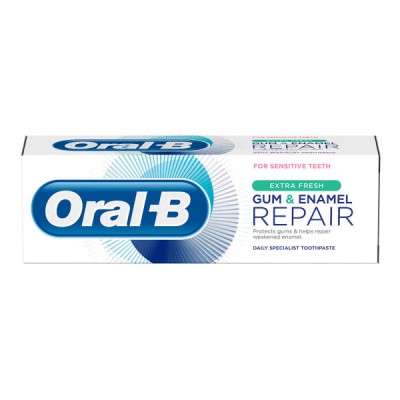 خمیر دندان اورال بی مدل Oral-B Gum & Enamel Repair Extra Fresh Toothpaste, 75 ml