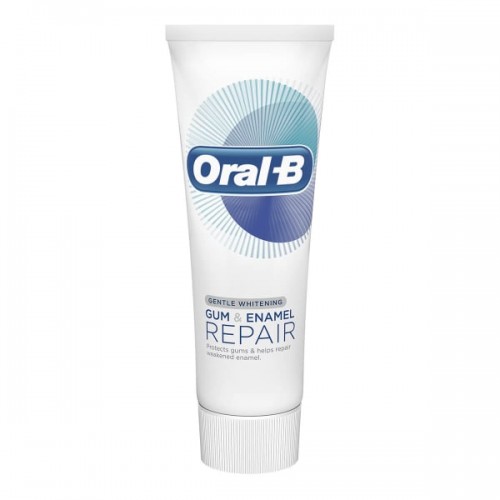 قیمت خمیر دندان اورال بی مدل Oral-B Gum & Enamel Repair Gentle Whitening Toothpaste, 75 ml