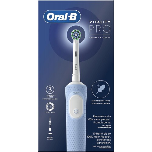 مسواک برقی اورال بی مدل Vitality Pro آبی