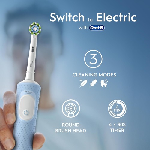 مسواک برقی اورال بی مدل Vitality Pro آبی