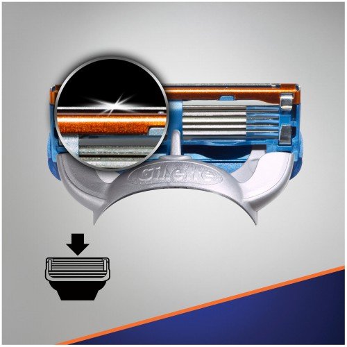 قیمت تیغ یدک ژیلت مدل 5 Fusion بسته 4 عددی (اصل)