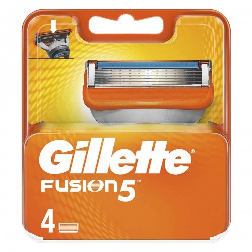 قیمت تیغ یدک ژیلت مدل 5 Fusion بسته 4 عددی (اصل)