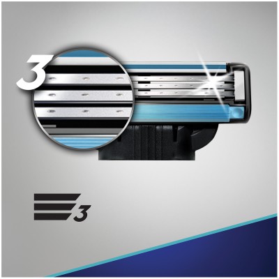 تیغ یدک ژیلت مدل Mach 3 بسته ‏4 عددی