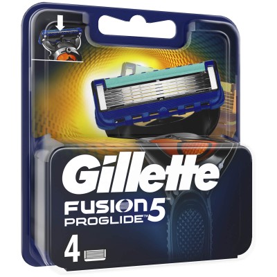 تیغ یدک ژیلت مدل Fusion 5 PROGLIDE بسته 4 عددی