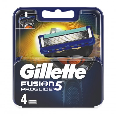 تیغ یدک ژیلت مدل Fusion 5 PROGLIDE بسته 4 عددی