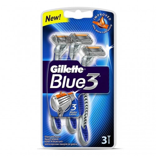 خود تراش ژیلت مدل blue 3 (بسته سه عددی) قیمت خود تراش ژیلت مدل blue 3 (بسته سه عددی)
