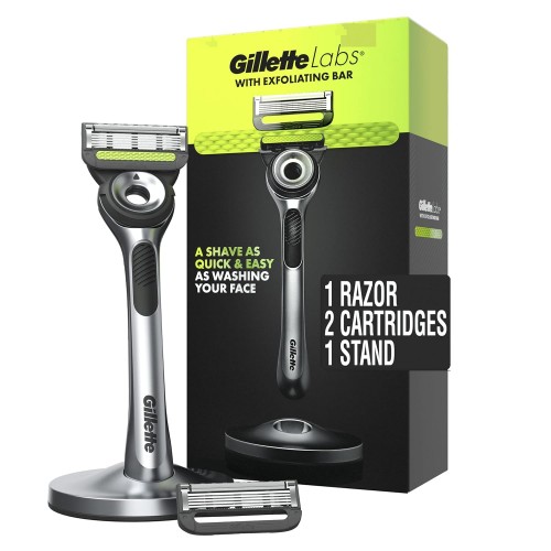 خودتراش ژیلت مدل Gillette Labs Mens Razor Exfoliating Bar خودتراش ژیلت مدل Gillette Labs Mens Razor Exfoliating Bar
