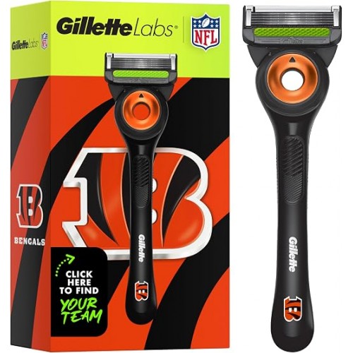 خودتراش ژیلت مدل Labs (نسخه ویژه NFL Bengals)