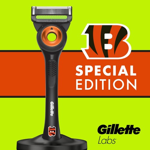 خودتراش ژیلت مدل Labs (نسخه ویژه NFL Bengals)