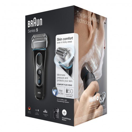 ریش تراش سری 5 براون مدل 5195cc (اصل آلمان) قیمت ریش تراش سری 5 براون مدل 5195cc (اصل آلمان)