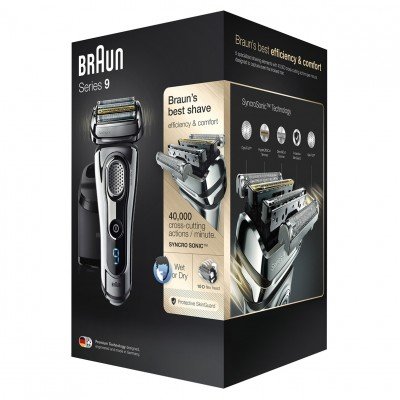 ریش تراش سری 9 براون مدل 9297cc ریش تراش سری 9 براون مدل 9297cc