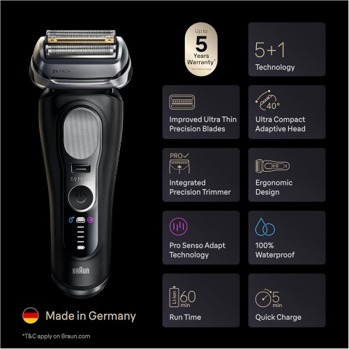 ریش تراش سری 9 براون مدل 9660cc pro plus(سفارش آمریکا)