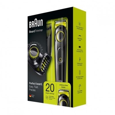 ماشین اصلاح چندکاره ریش براون مدل BT 3021 ماشین اصلاح چندکاره ریش براون مدل BT 3021