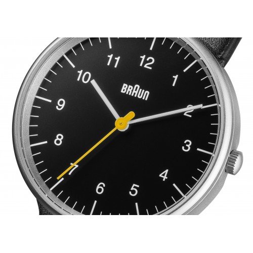 قیمت ساعت مچی کلاسیک با بند چرمی و صفحه نمایش سیاه مدل GENTS BN0021 براون